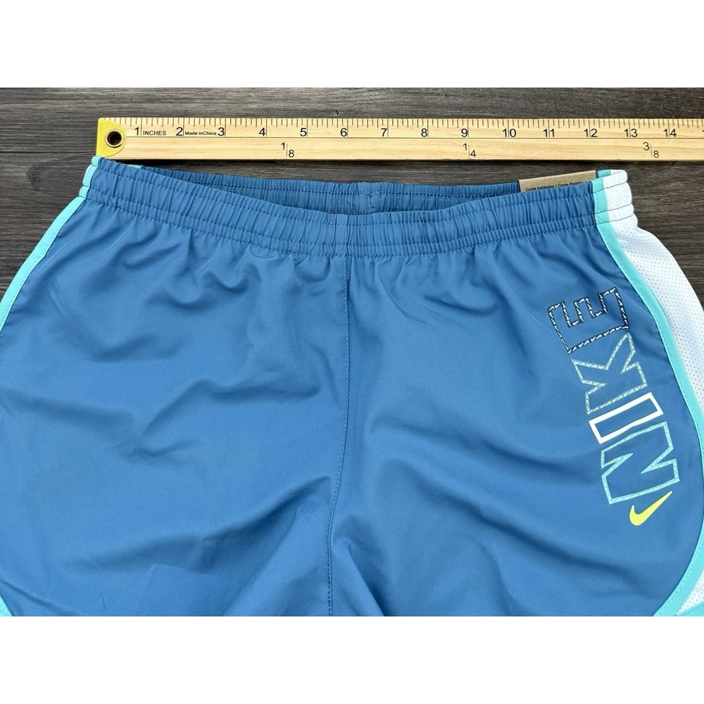 SOLD
 Dri Fit Tempo Shorts Large Aegean Storm Blue Moisture Wicking Liner - Picture 9 of 11